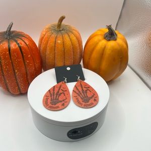 Retro Goth Style‎ Foam Halloween Earrings NEW